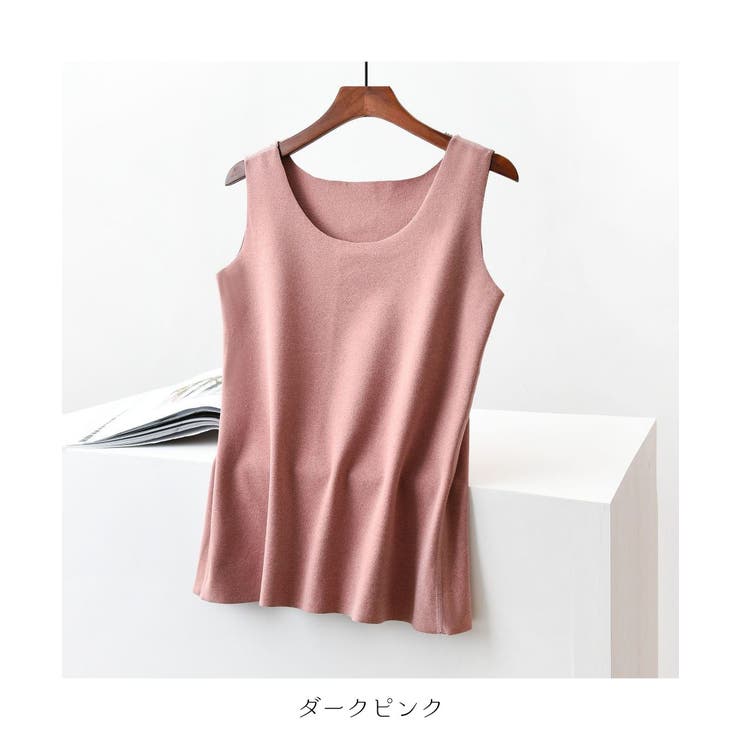 ラウンドネック ノースリーブ タンクトップ 品番 Msdl Maison De Latir メゾンドラティール のレディースファッション通販 Shoplist ショップリスト