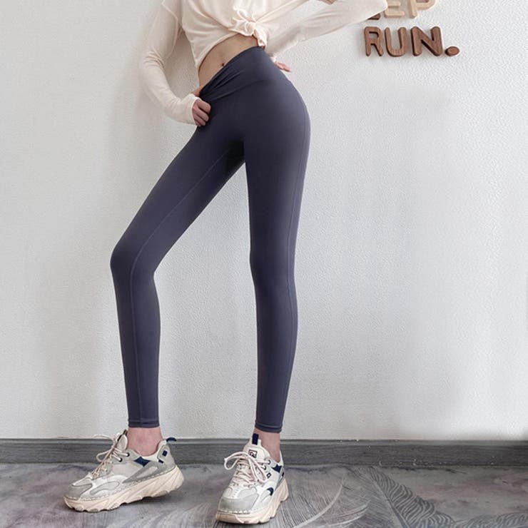 レギンス スポーツ ヨガ 普段使い 韓国スタイル[品番：MSDL0003015