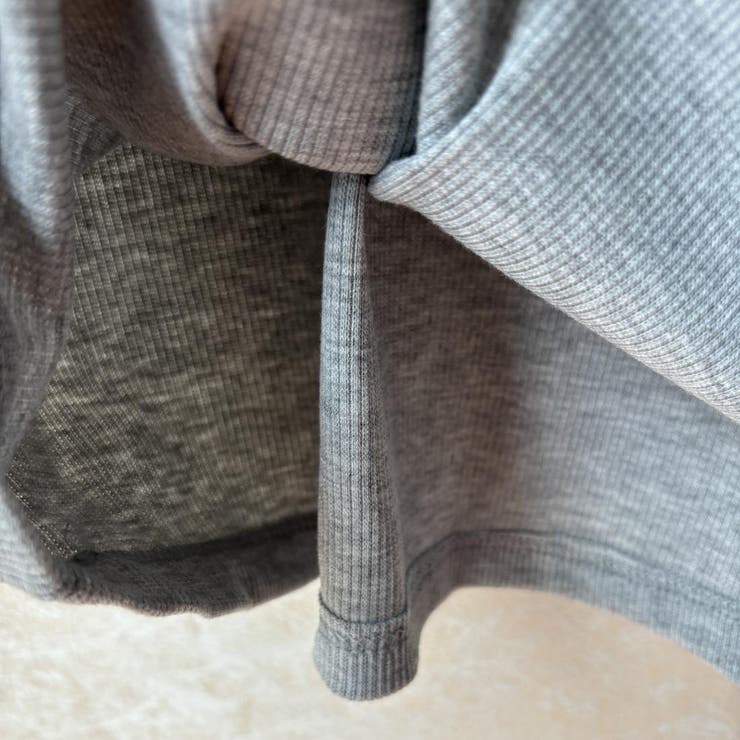 胸元を気にしない浅いクルーネックリブタンクトップ デイリーユース インナー | maison de LATIR | 詳細画像12 