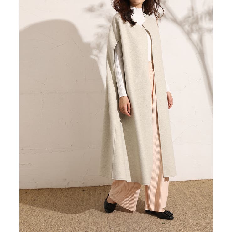 コーデを大人っぽく仕上げるノースリーブミドル丈コート アウター ジレ | maison de LATIR | 詳細画像5 