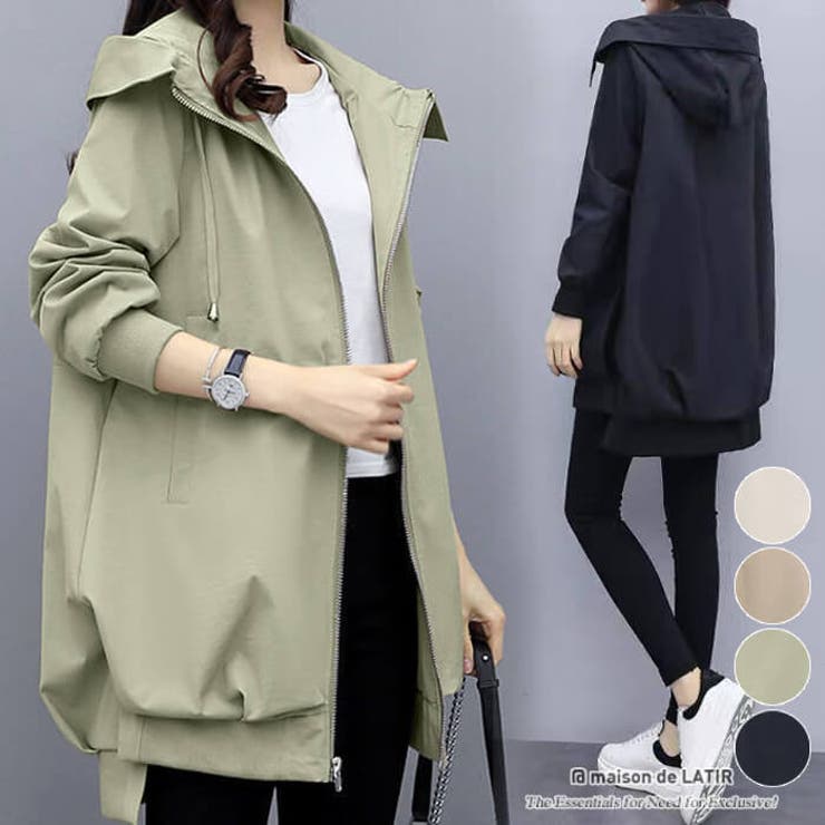 裾のタックデザインが可愛い春コート スプリングコート 春物 品番 Msdl Maison De Latir メゾンドラティール のレディースファッション通販 Shoplist ショップリスト