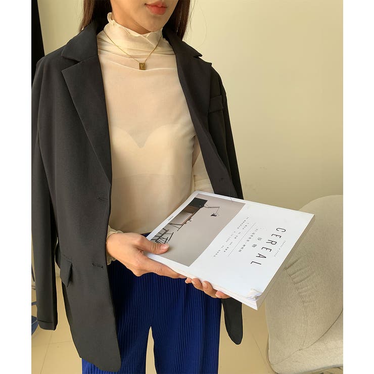 着回し力抜群のベーシックテーラードジャケット きれいめ カジュアル | maison de LATIR | 詳細画像20 