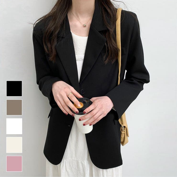 着回し力抜群のベーシックテーラードジャケット きれいめ カジュアル  