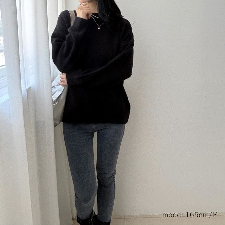 美品✨STONE  ワッフルニット セーター ブラック Lサイズ knit-2-1-23fe6.jpg?fit=max&w=