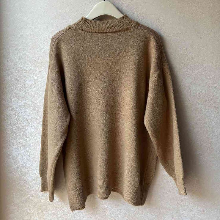 厚手のゆるふわニット ニット セーター[品番：MSDL0003196