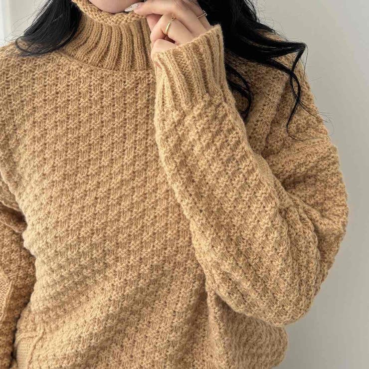 ハイネック ニット セーター | maison de LATIR | 詳細画像3 