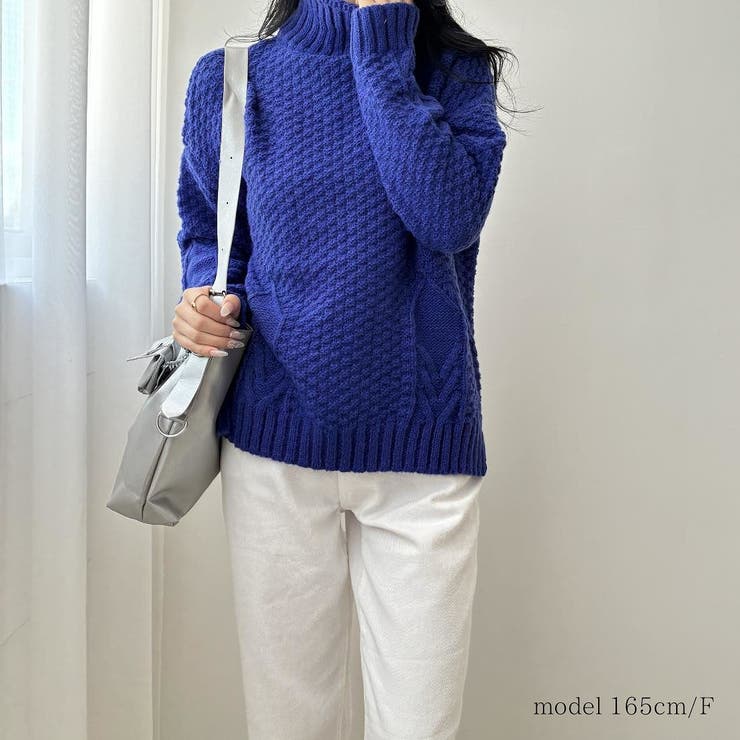 ハイネック ニット セーター | maison de LATIR | 詳細画像4 