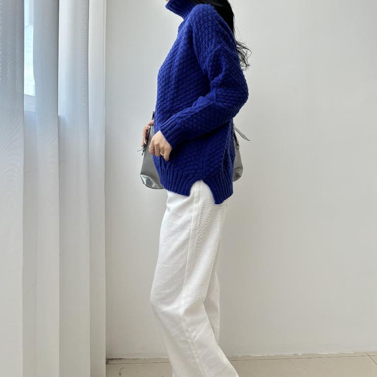 ハイネック ニット セーター | maison de LATIR | 詳細画像5 