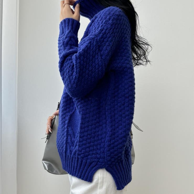 ハイネック ニット セーター | maison de LATIR | 詳細画像15 