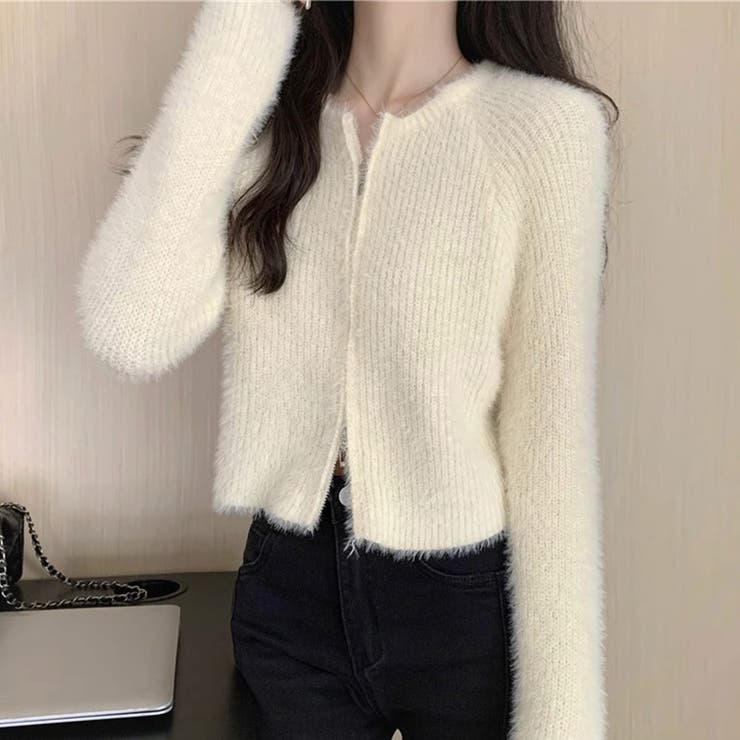 シャギー ジップ 上下ジップ | maison de LATIR | 詳細画像9 