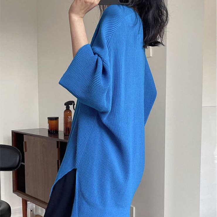 デイリーに着たくなる抜け感のあるプルオーバー トップス サマーニット | maison de LATIR | 詳細画像10 