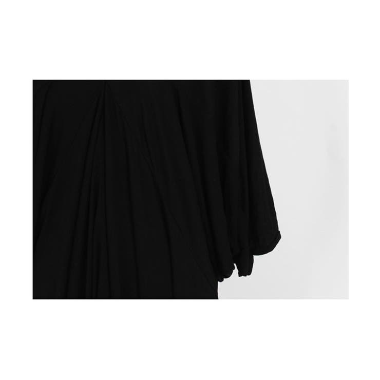 ドルマンスリーブがオシャレなモードワンピース ブラック オシャレ | maison de LATIR | 詳細画像10 