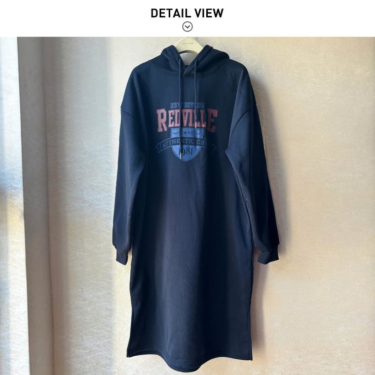 裏起毛の大人カジュアルワンピース ワンピース パーカーワンピ | maison de LATIR | 詳細画像6 