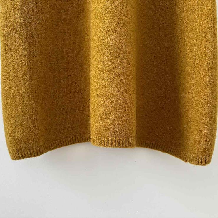 ストレスフリーな着心地のパフスリーブニットワンピース ロングワンピース | maison de LATIR | 詳細画像11 