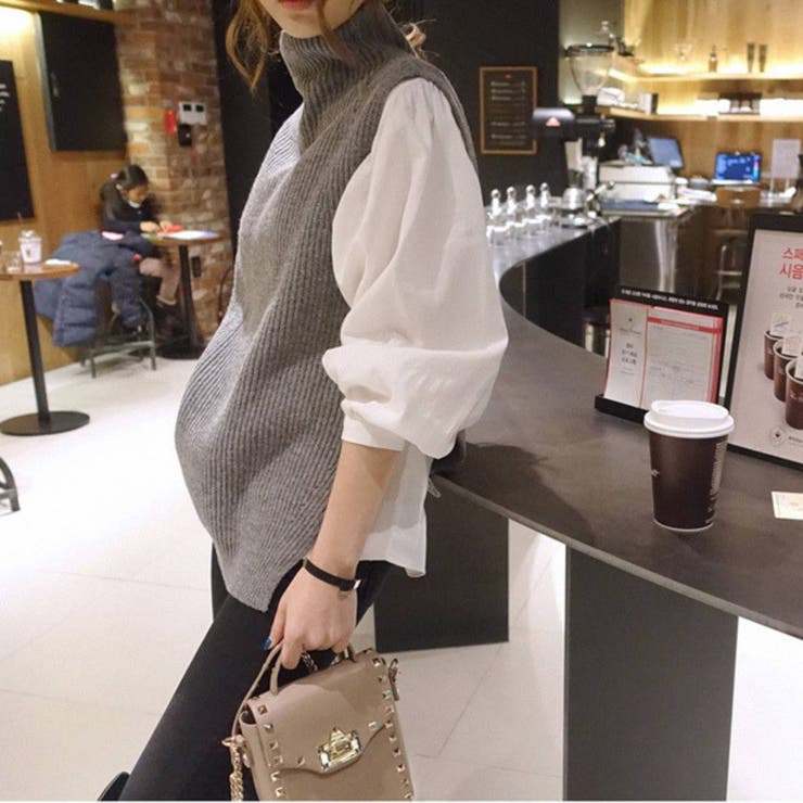 オフィススタイルに女性らしさプラス長袖トップス 袖プリーツ こなれ感 | maison de LATIR | 詳細画像5 