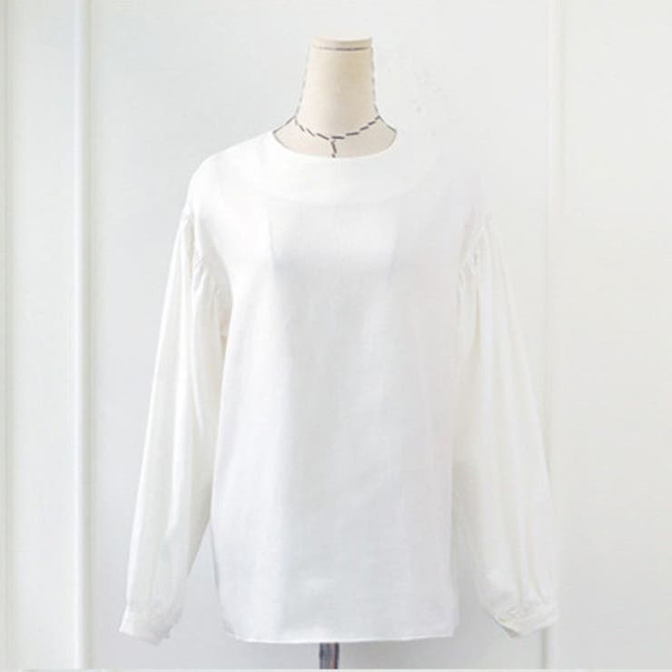 オフィススタイルに女性らしさプラス長袖トップス 袖プリーツ こなれ感 | maison de LATIR | 詳細画像9 