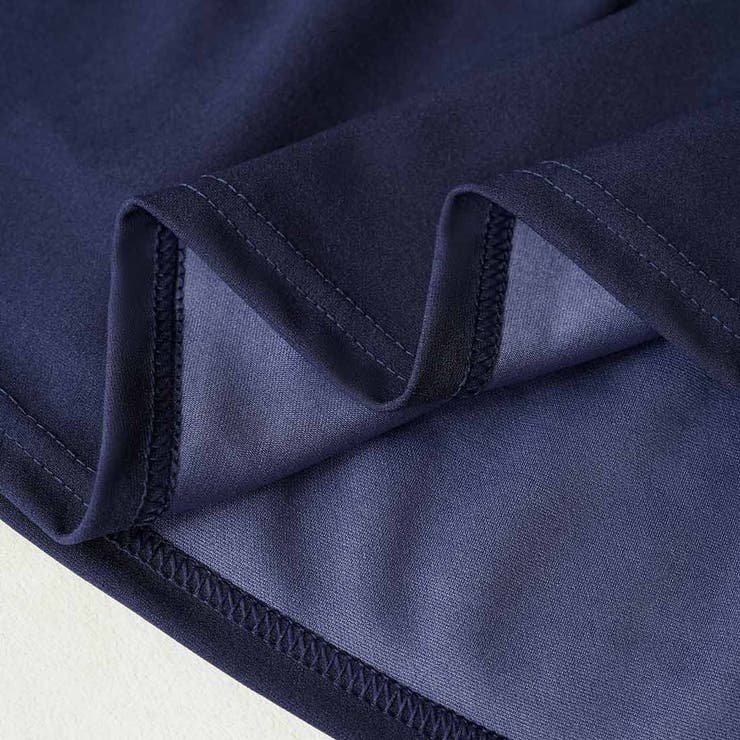 一枚で完成、今っぽレイヤードバイカラーワンピース 配色ティアード レイヤード | maison de LATIR | 詳細画像9 