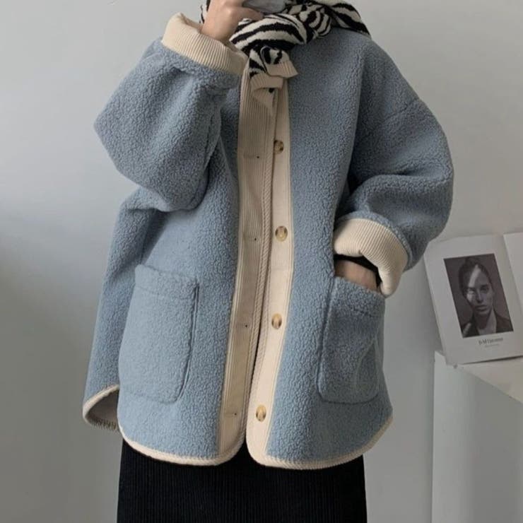 秋冬あったか可愛いボアジャケット アウター コート | maison de LATIR | 詳細画像2 