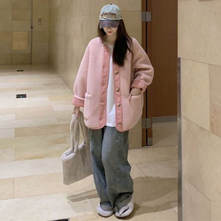 秋冬あったか可愛いボアジャケット アウター コート | maison de LATIR | 詳細画像11 