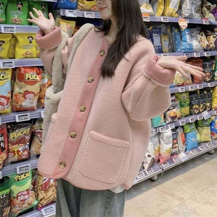 秋冬あったか可愛いボアジャケット アウター コート | maison de LATIR | 詳細画像13 