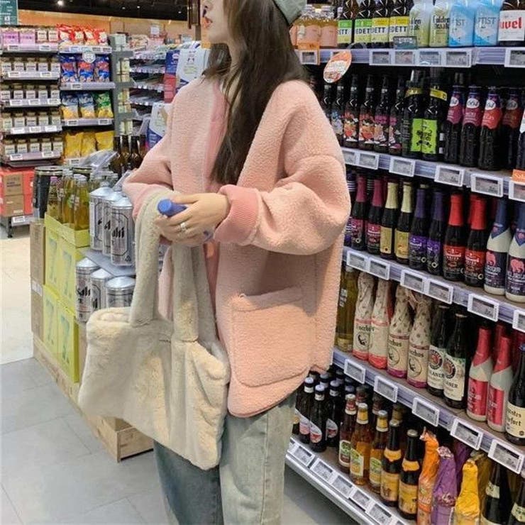 秋冬あったか可愛いボアジャケット アウター コート | maison de LATIR | 詳細画像16 