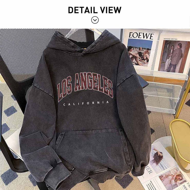 サイズ感やヴィンテージライクで大人こなれ感を演出するパーカー