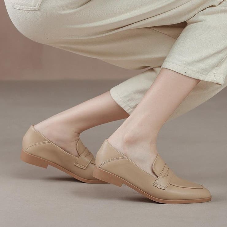 「きちんと感も、抜け感も。毎日を軽やかにするミニマルローファー」本革ベーシックロ… | maison de LATIR | 詳細画像3 