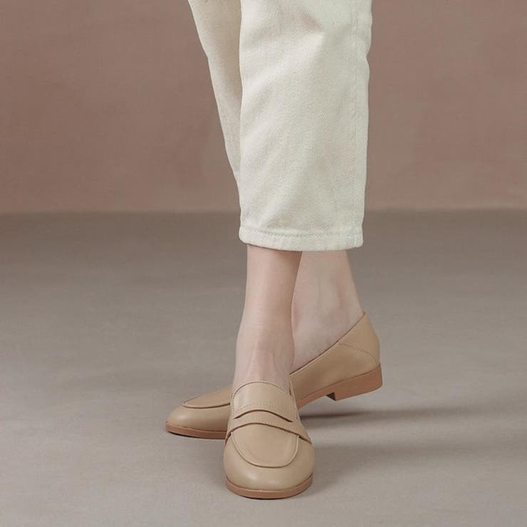 「きちんと感も、抜け感も。毎日を軽やかにするミニマルローファー」本革ベーシックロ… | maison de LATIR | 詳細画像5 