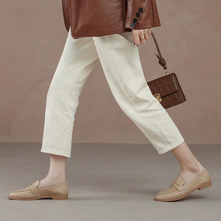 「きちんと感も、抜け感も。毎日を軽やかにするミニマルローファー」本革ベーシックロ… | maison de LATIR | 詳細画像6 