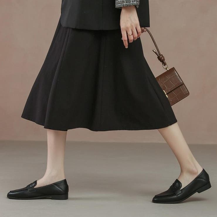 「きちんと感も、抜け感も。毎日を軽やかにするミニマルローファー」本革ベーシックロ… | maison de LATIR | 詳細画像9 