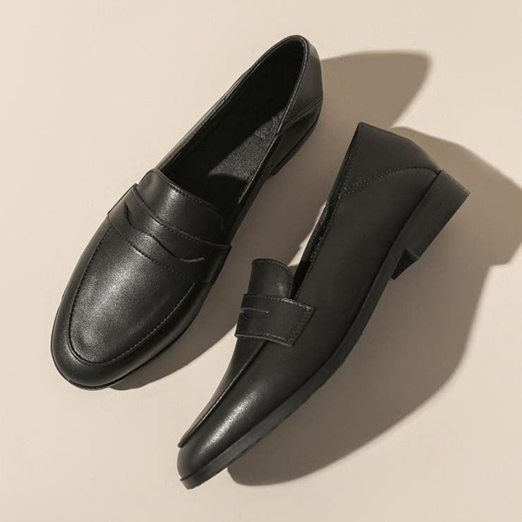 「きちんと感も、抜け感も。毎日を軽やかにするミニマルローファー」本革ベーシックロ… | maison de LATIR | 詳細画像12 