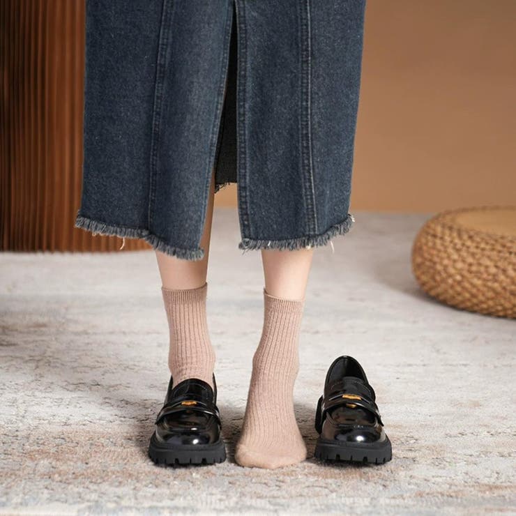 上品で歩きやすい旬の厚底ローファー シューズ 靴 | maison de LATIR | 詳細画像5 