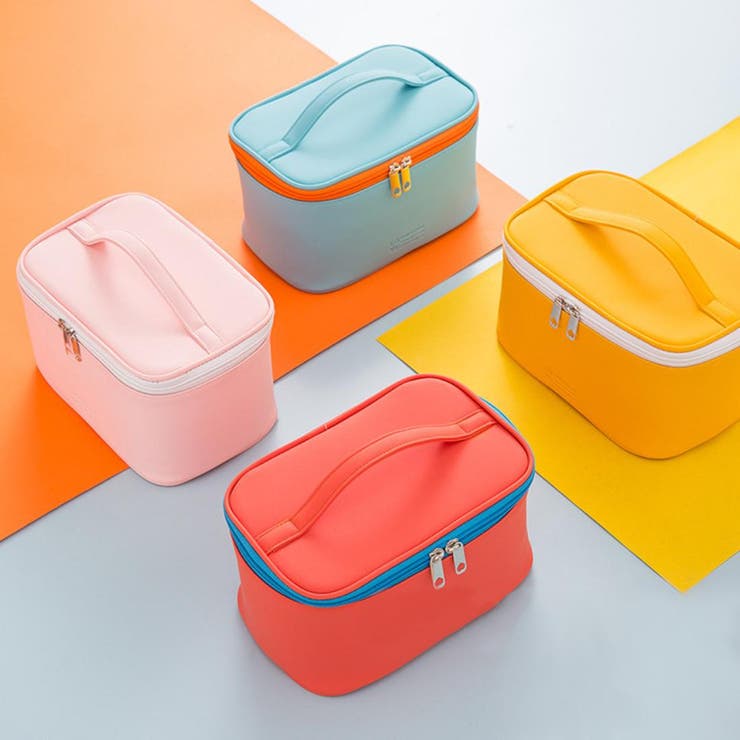 トラベルバッグ 化粧品バッグ メイクボックス[品番：MSDL0003002