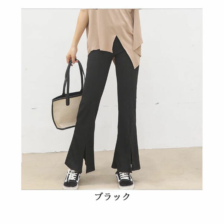 ワイドパンツレディースハイウエスト無地ロングゆったりリボンストレートパンツカジュアルパンツカジュアル美脚パンツきれいめガウチョパンツウエストゴムスリットかわいいおうち時間