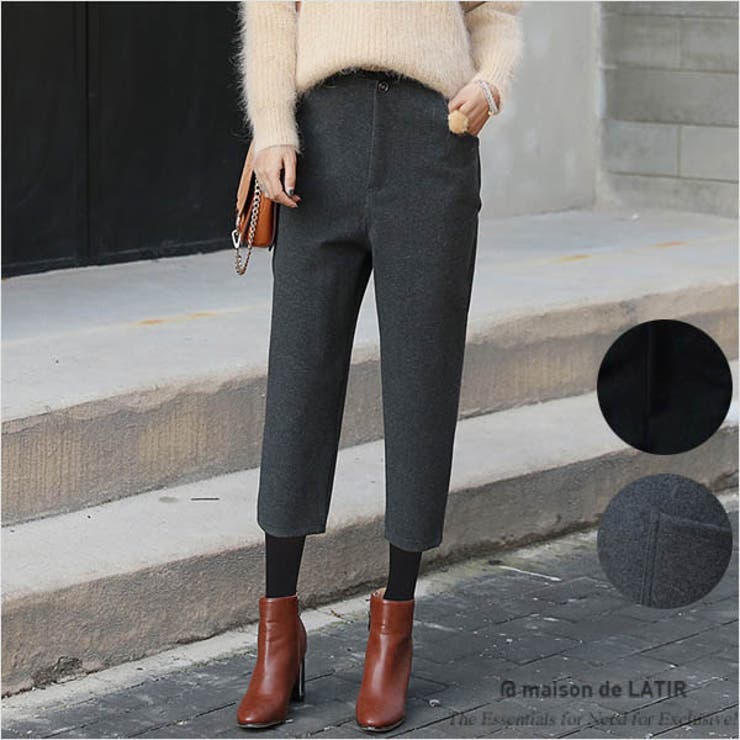 クロップドパンツ レディース パンツ 品番 Msdl Maison De Latir メゾンドラティール のレディース ファッション通販 Shoplist ショップリスト