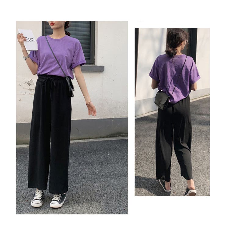 ワイドパンツレディースワイドパンツハイウエストワイドパンツレディース無地ロングストレートパンツレディースパンツレディースゆったりリボンストレートパンツレディースカジュアルパンツカジュアル美脚パンツきれいめガウチョパンツ