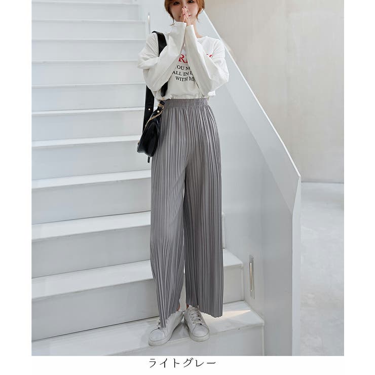プリーツイージーワイドパンツ 軽やかな質感でコーデを彩る 品番 Msdl Maison De Latir メゾンドラティール のレディースファッション通販 Shoplist ショップリスト プリーツイージーワイドパンツ 軽やかな質感でコーデを彩る 品番 Msdl Maison De Latir メゾンドラティール のレディースファッション通販 Shoplist ショップリスト