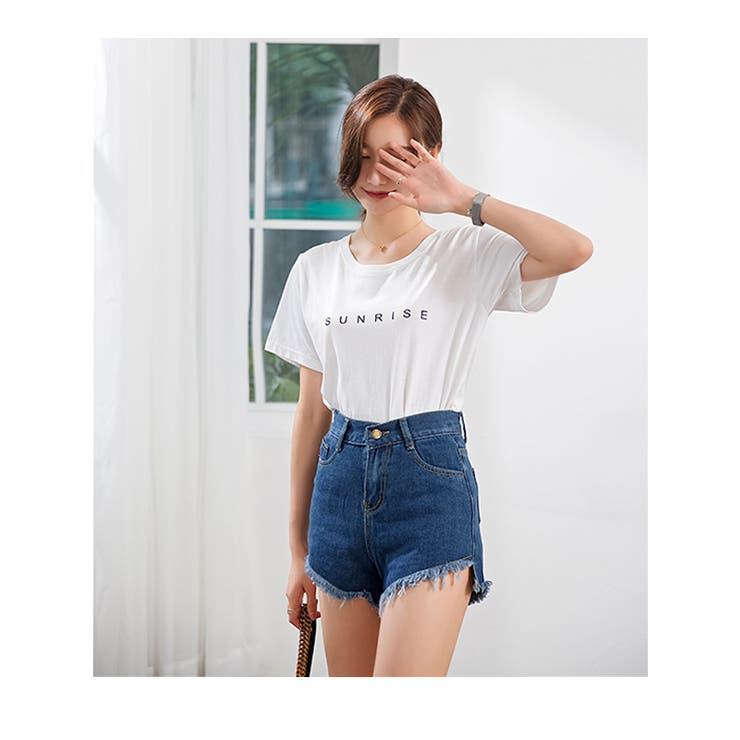 デニムショートパンツ デニムパンツ パンツ