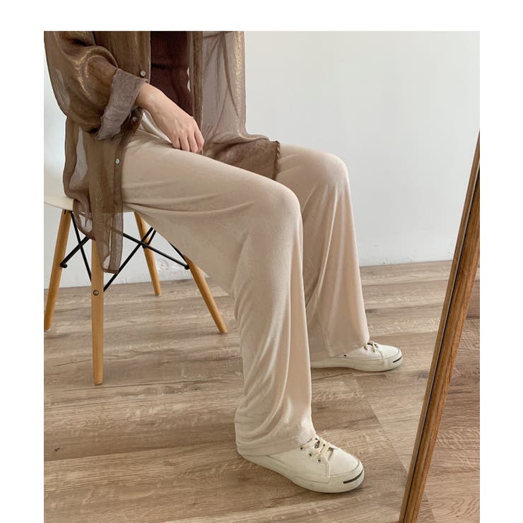 ラフパンツ ウエストゴム レディース | maison de LATIR | 詳細画像4 