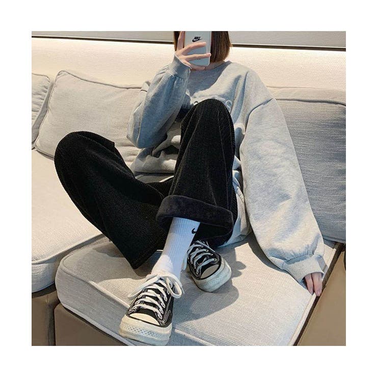 暖か可愛いコーデュロイパンツ ワイドパンツ イージーパンツ | maison de LATIR | 詳細画像3 