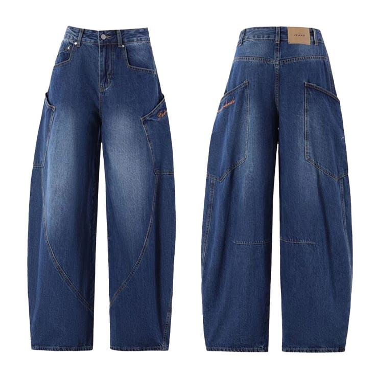 すっきり美脚見えフルレングスパンツ バナナパンツ デザイン | maison de LATIR | 詳細画像13 