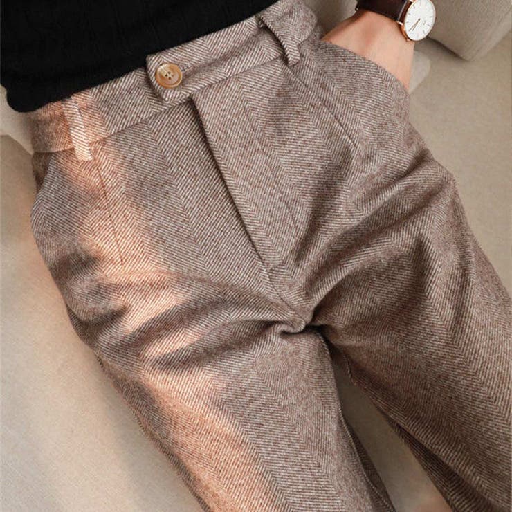 きちんと感×リラックスな冬パンツ ロング ボトム | maison de LATIR | 詳細画像5 