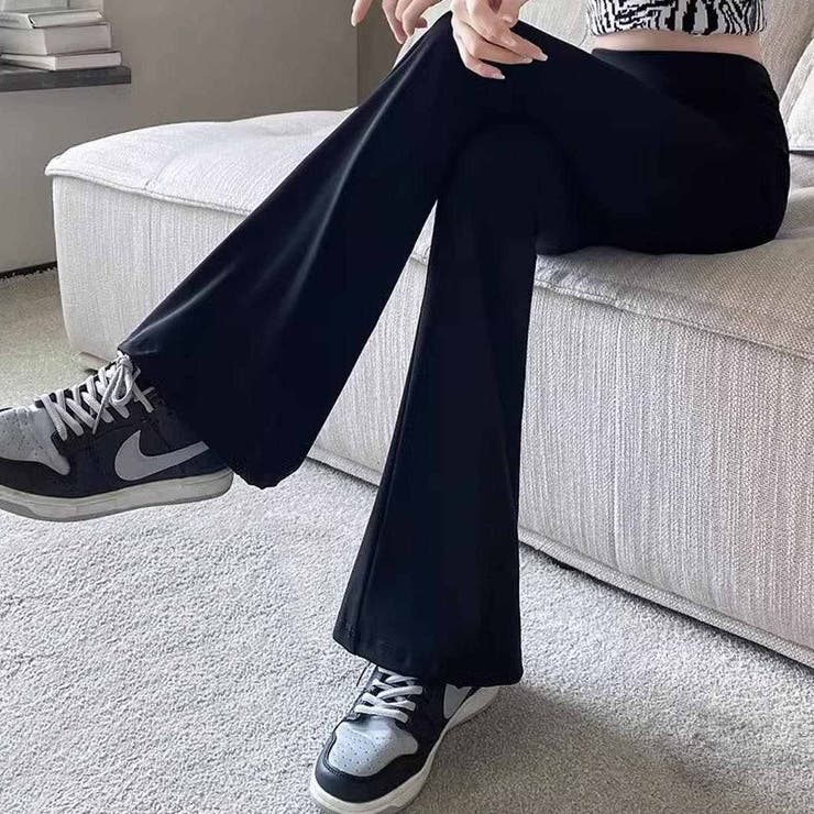 動きやすい素材でスポーツライクにピッタリ！フィットフレアロング丈パンツコーデ フ… | maison de LATIR | 詳細画像4 