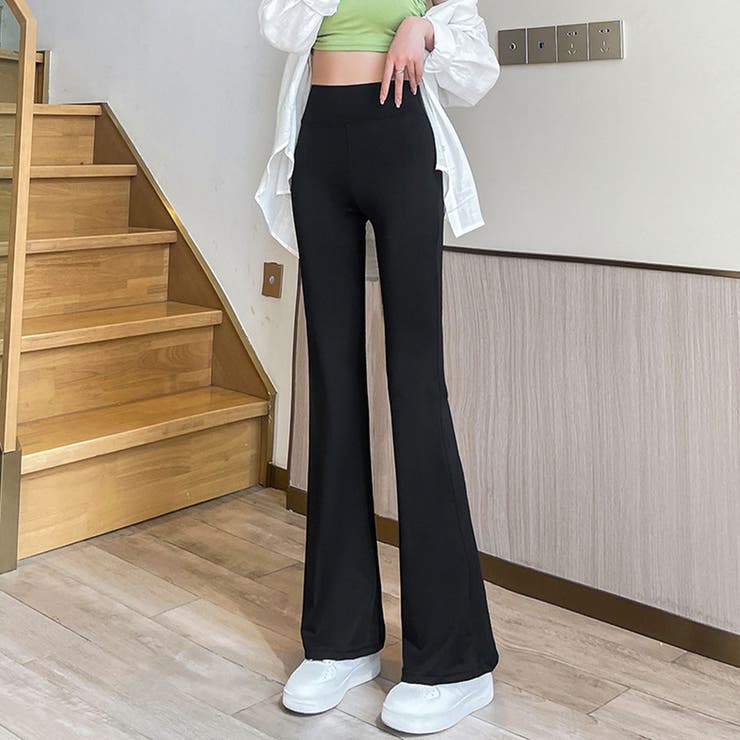 リミフゥ 袴パンツ フレアパンツ