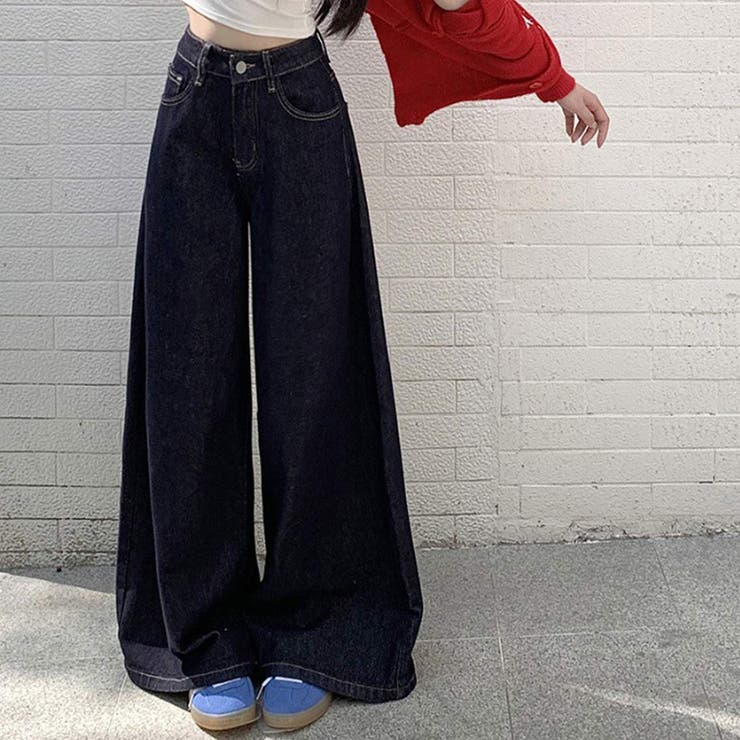 大人こなれ感を演出するワイドパンツ ハイウエスト 美スタイル | maison de LATIR | 詳細画像8 