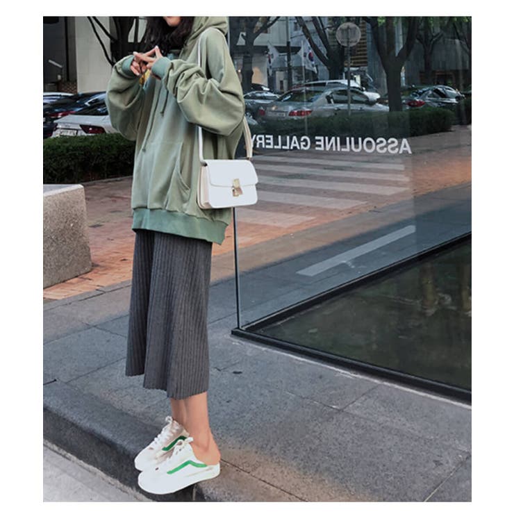 シンプルで履きやすいリブニットスカート ニットスカート リブ | maison de LATIR | 詳細画像8 