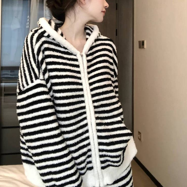 もこもこ上下セットアップパジャマ 部屋着 旅行 | maison de LATIR | 詳細画像5 