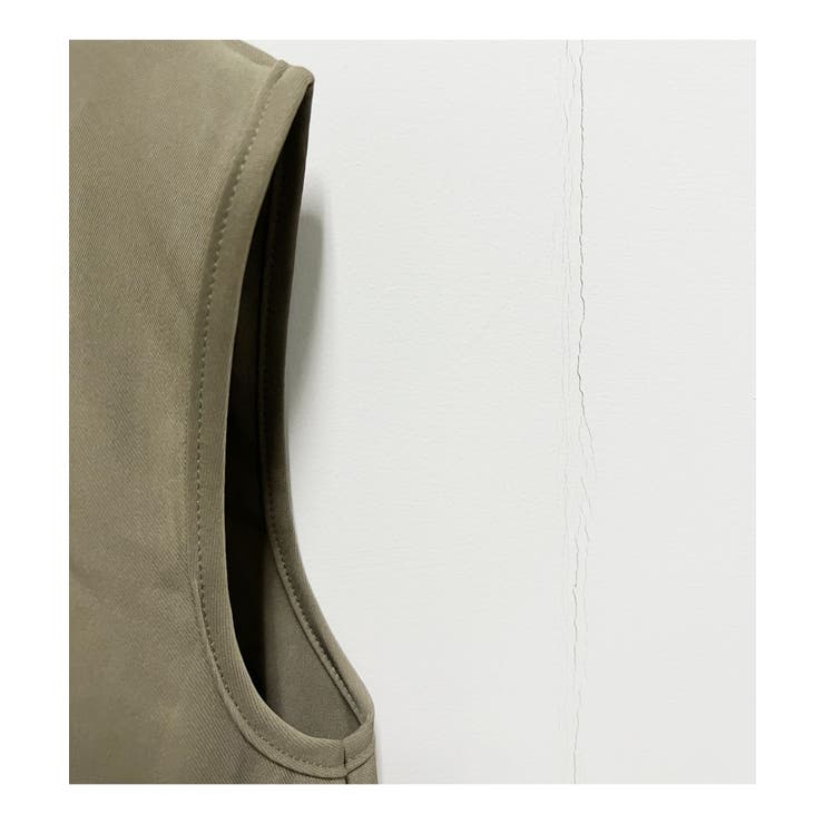 シンプルなデザインがセットアップ ノースリーブ ワイドパンツ | maison de LATIR | 詳細画像18 