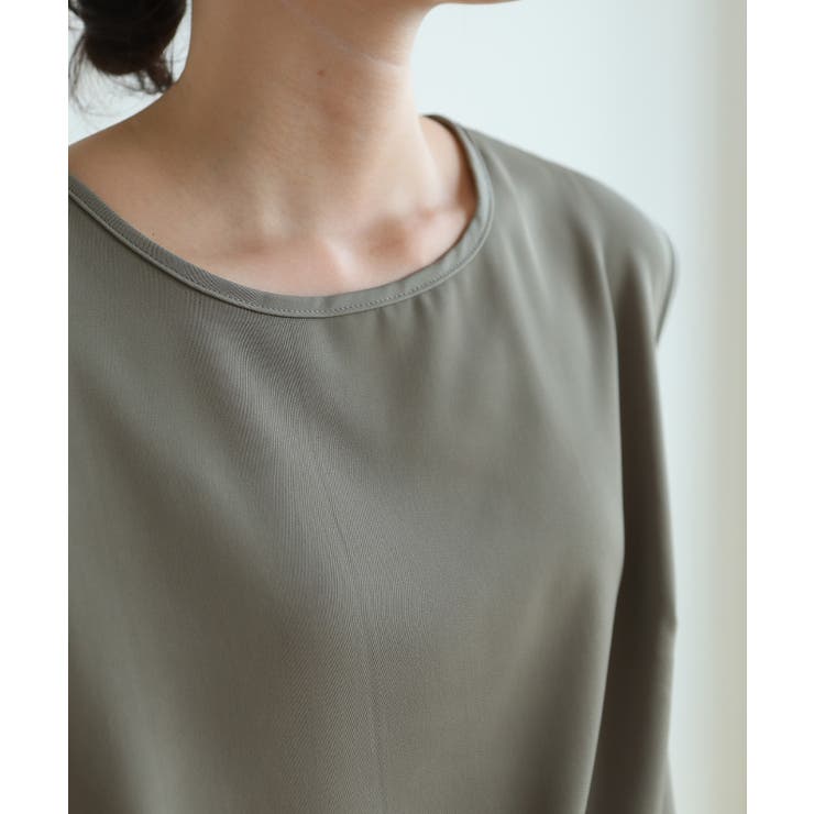 シンプルなデザインがセットアップ ノースリーブ ワイドパンツ | maison de LATIR | 詳細画像16 