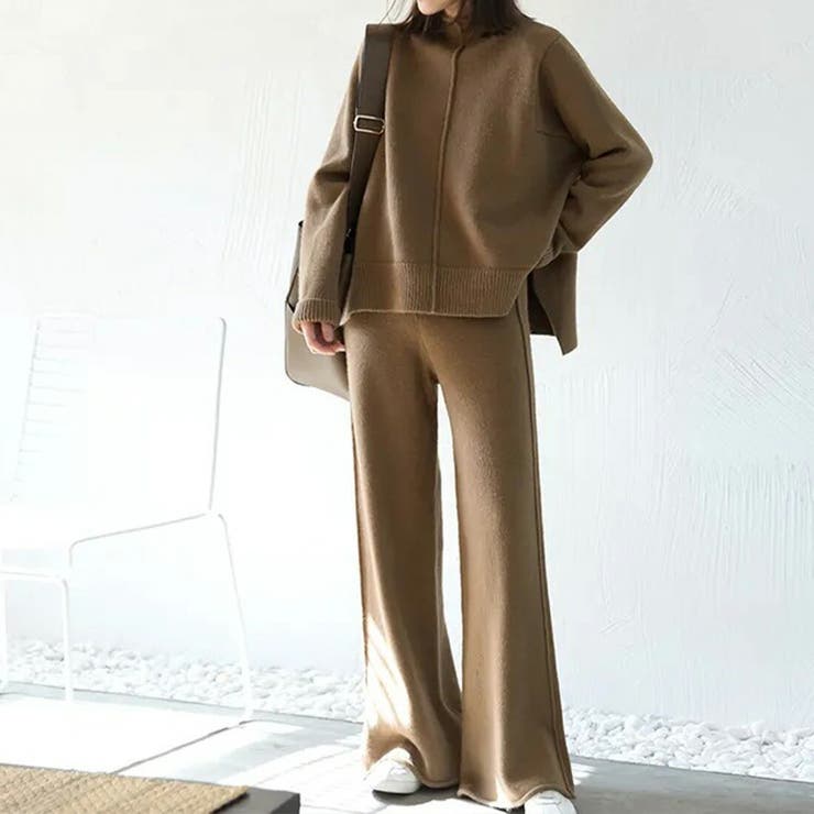 動きやすさと快適さにこだわったセットアップ トップス&パンツ デイリー | maison de LATIR | 詳細画像5 